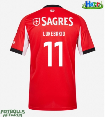 Benfica Dodi Lukebakio #11 Hemmatröja 2025-26 Kortärmad
